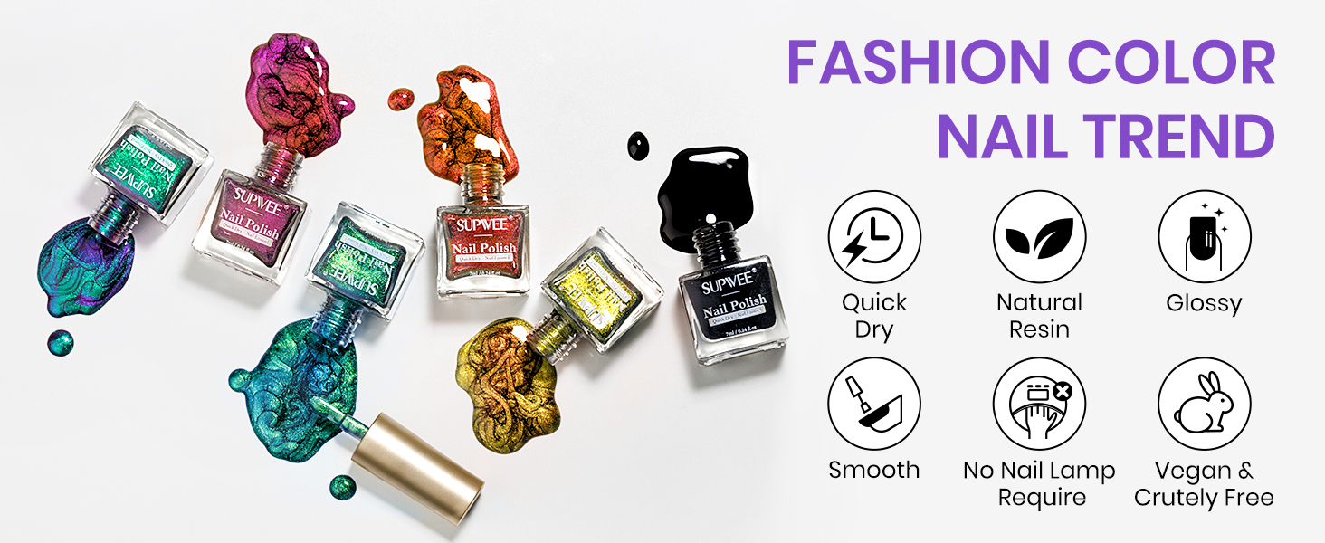 Magnetic Nail Polish