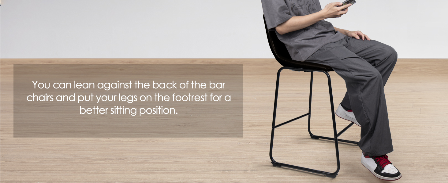 bar stools with footrest