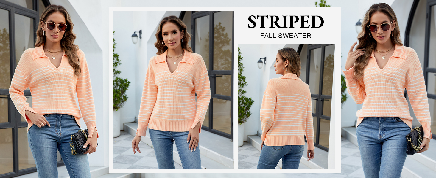 striped sweater