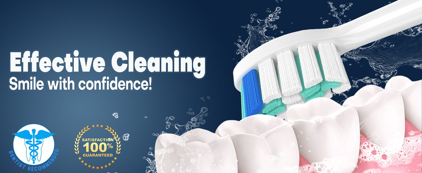 Senyum Toothbrush Replacement Heads for Philips Sonicare