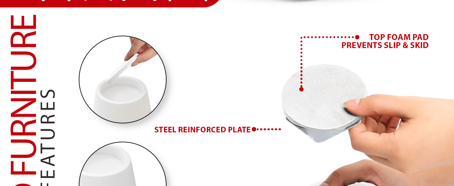 Furniture Riser Round