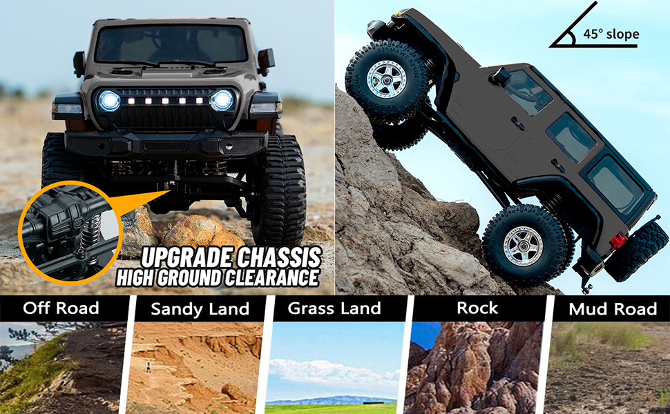 yikeshu rc rc jeep wrangler rubicon