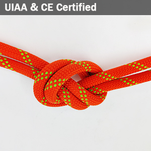 climbing rope orange
