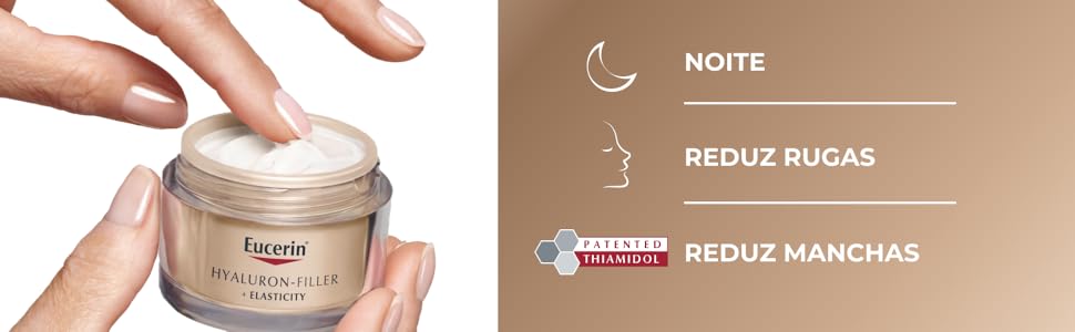 Reduz rugas e manchas da pele, uso noturno.