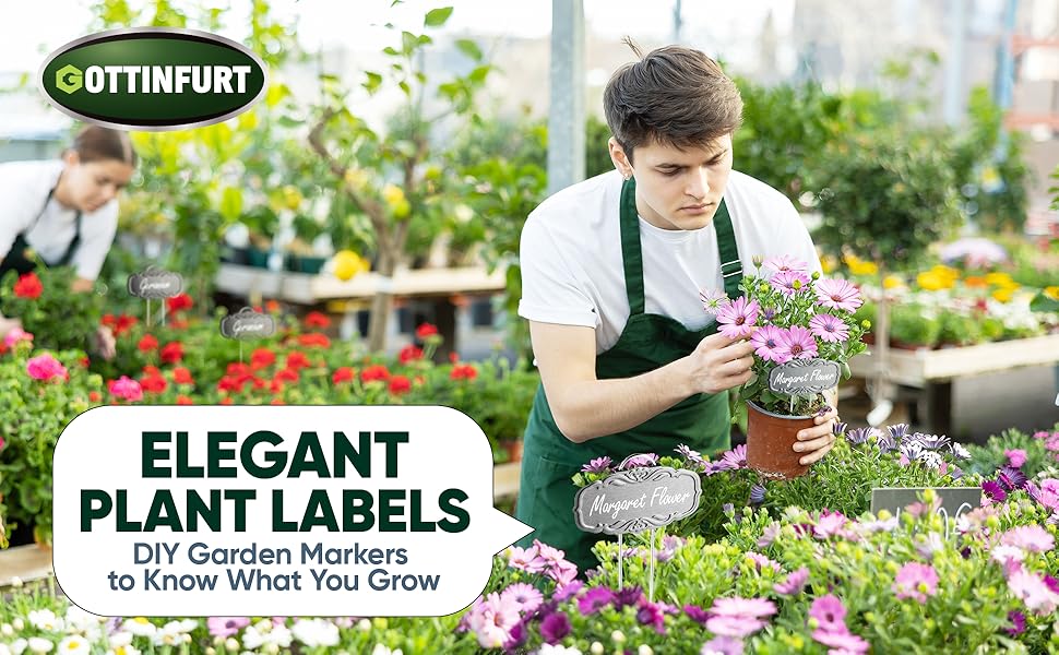 Updated Metal Plant Labels for Garden, Stainless Steel Garden Labels