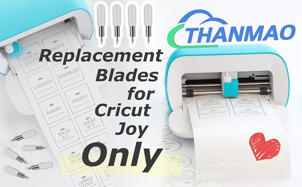 10PCS Replacement Cutting Blades for Cricut Joy, Cut Vinyl