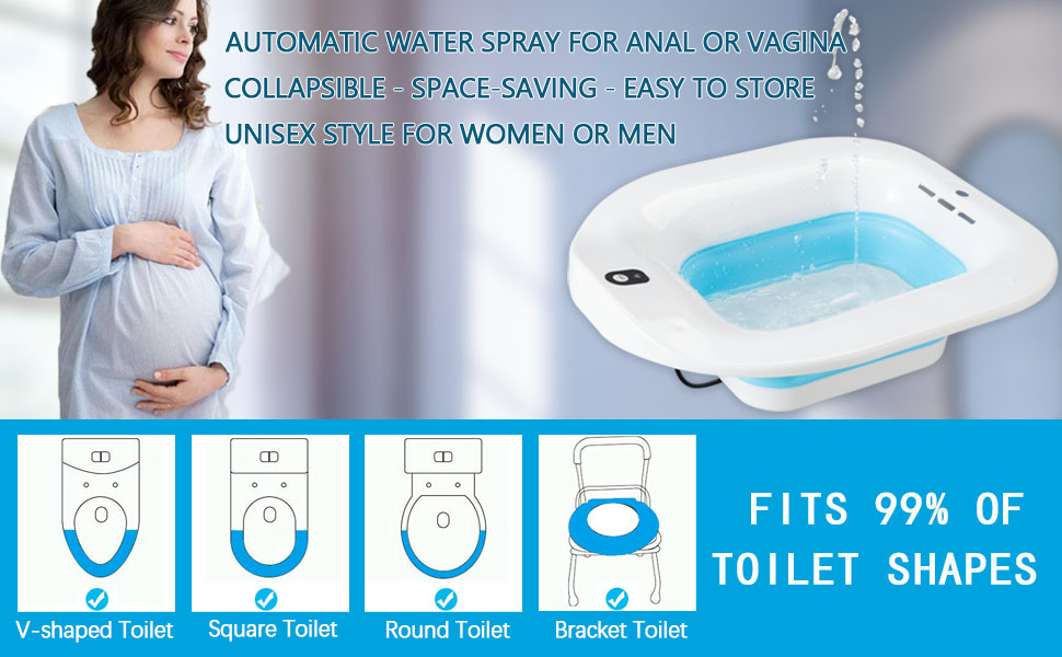 YYYSITZ Sitz Bath, Electric Sitz Bath for Hemorrhoids, Sitz