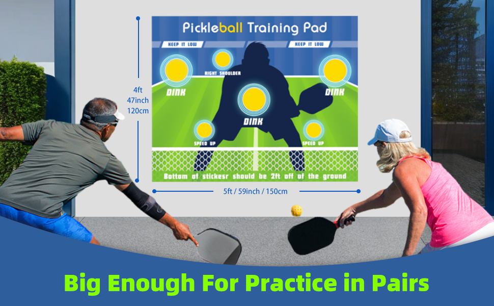Pickleball Training Pad Dink Pad for Pickleball Training