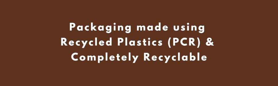 ManCave packaging made from PCR + recyclable 