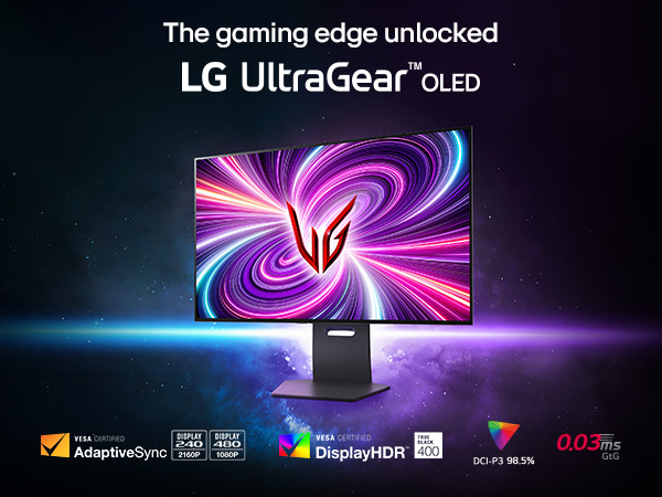 LG UltraGear OLED 32GS95UV-W 本体 LG UltraGear OLED 32GS95UV-W - Dual-Mode Gaming Monitor