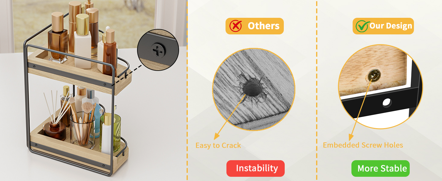 bathroom countertop organizer