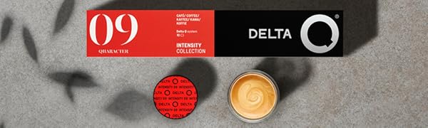 café; capsules; intense; expresso; expresso; expresso; delta q; arabicas; barista; recyclable; pas cher