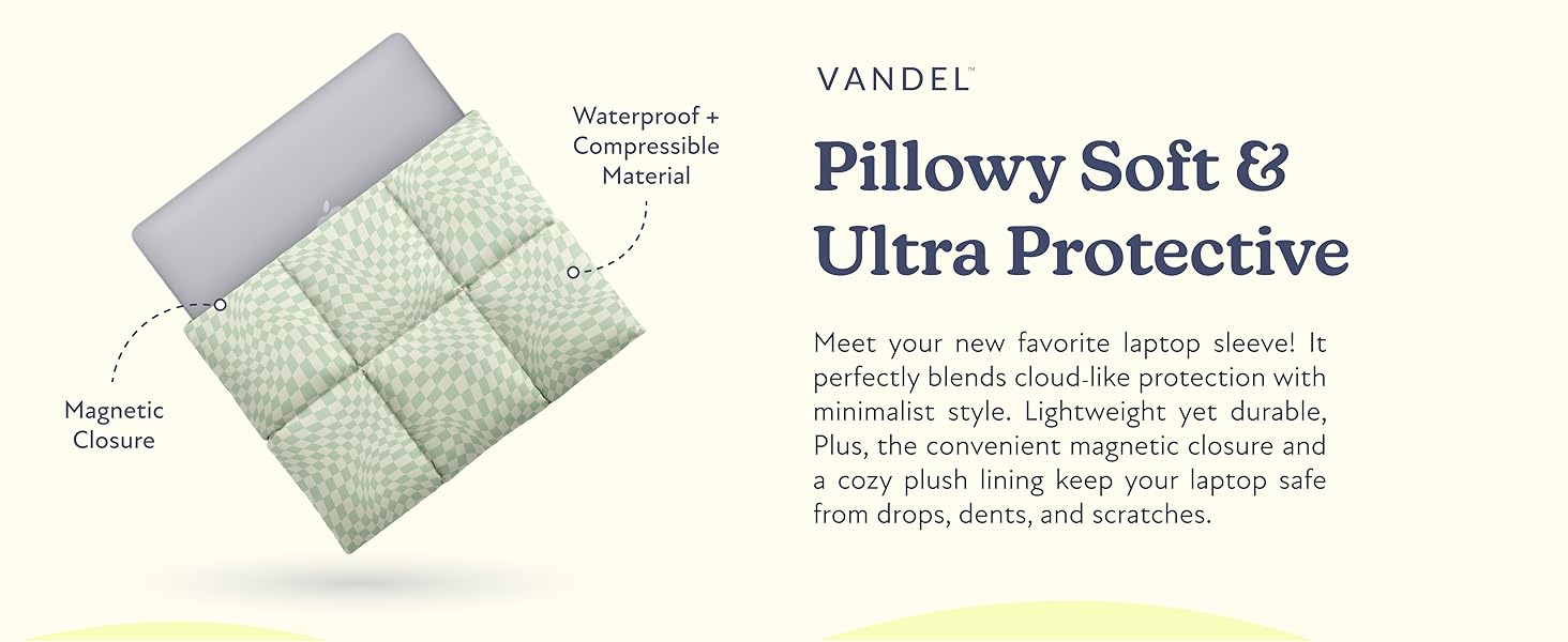 puffy laptop sleeve macbook pro 13 inch case mac book air cover pouch computer 14 inch 15 inch 16