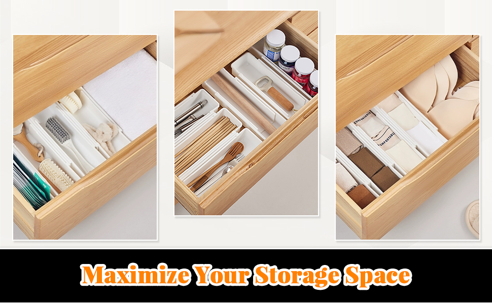 Space-saving Drawer Organizer