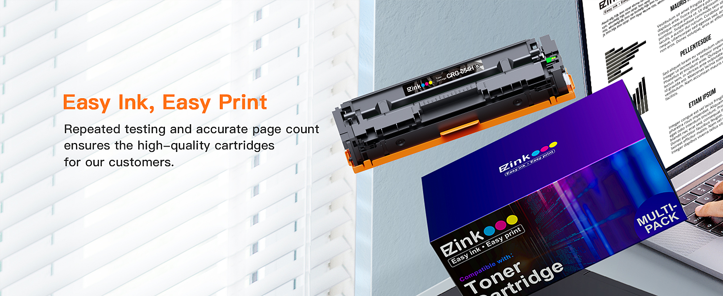 E-Z Ink Compatible Toner Cartridge Replacement for Canon 054 054H Toner Cartridge