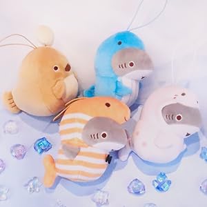 Amazon.co.jp: おでかけ子ザメ ぬいぐるみ ましゅもっち