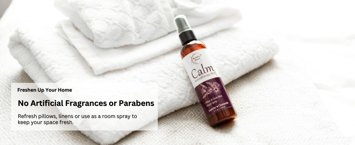 Freshen up your home with calm & relax lavender aromatherapy mists.
