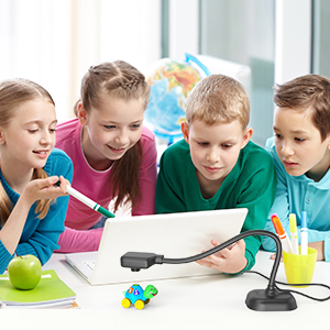 Document Camera for Teachers and Classroom, USB Webcam/Doc Camera