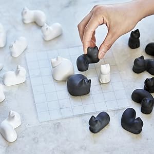 ボードゲーム 25個セット Amazon.co.jp: +d(プラスディー)Nego(ネゴ)猫の陣取りゲーム