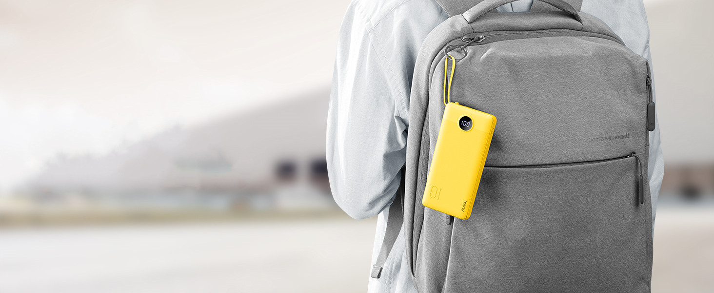 portable phone charger with cable