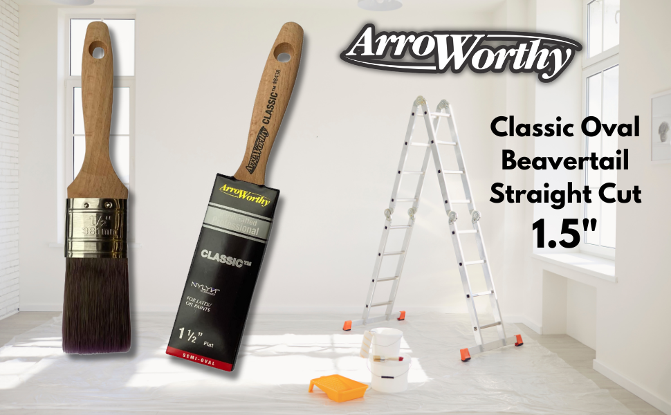 Arroworthy Classic Oval Beavertail Straight Cut 1.5" (84381.5