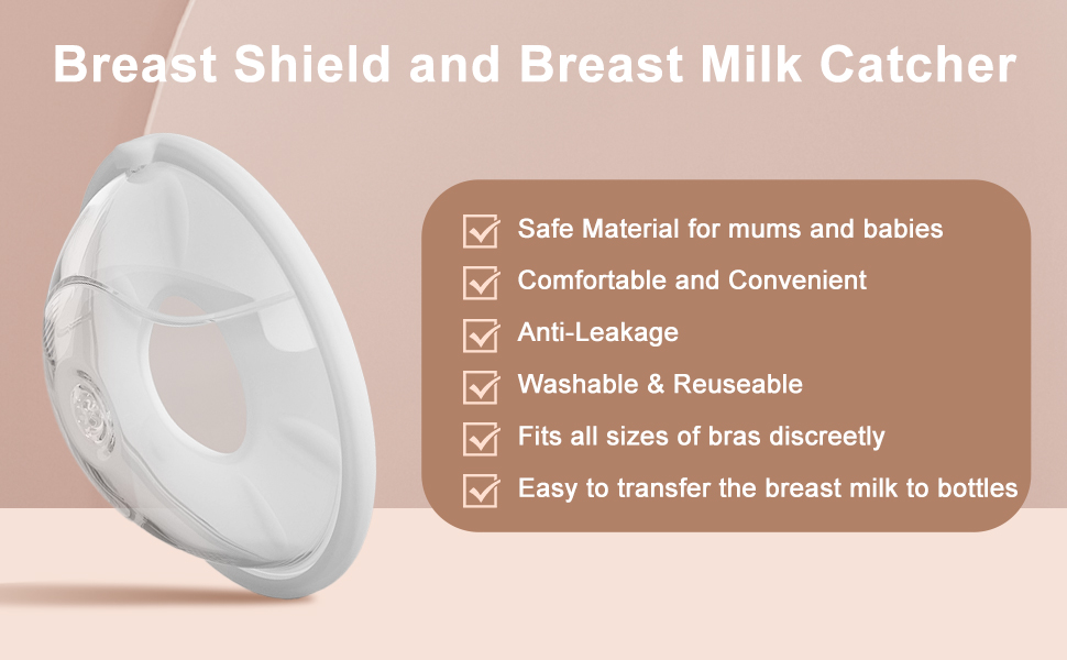 Breast Milk Collector, Milk Catcher for Breastfeeding