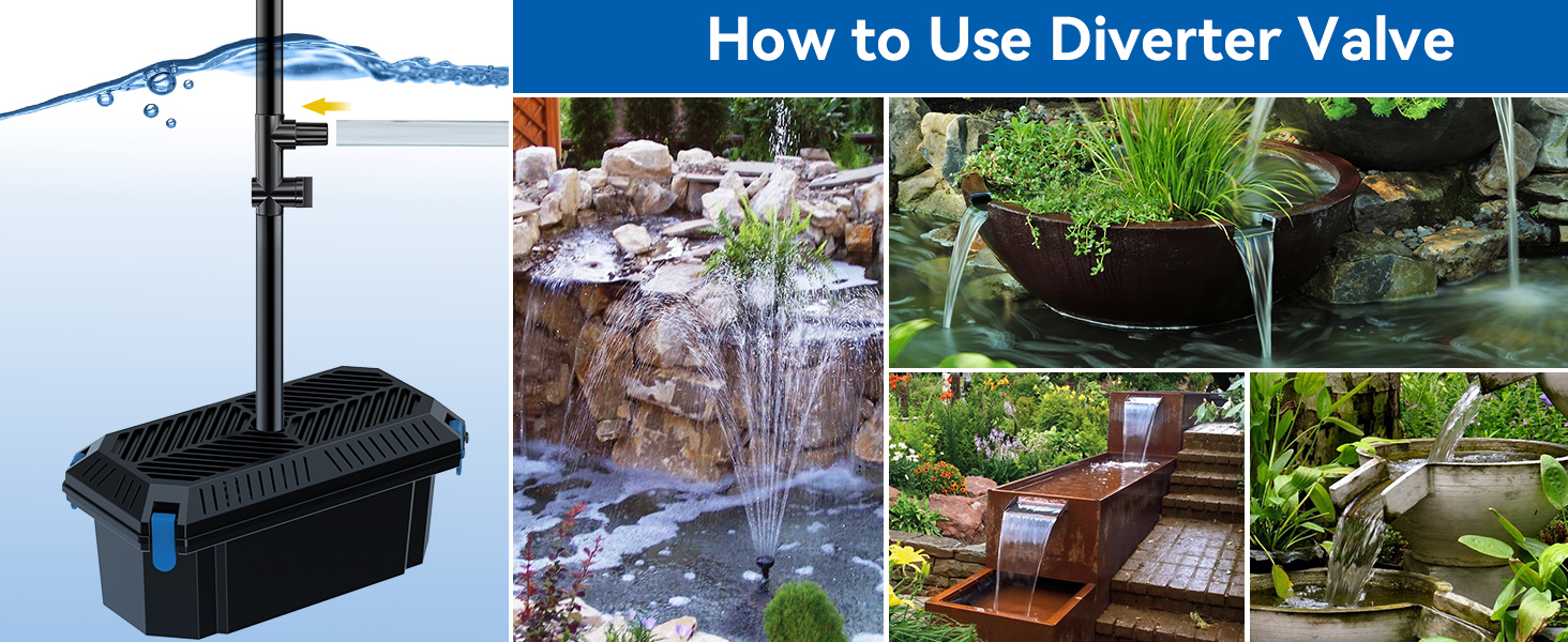 pond pump  pond filter pond pumps for outdoor ponds outdoor water filter water fountain filters