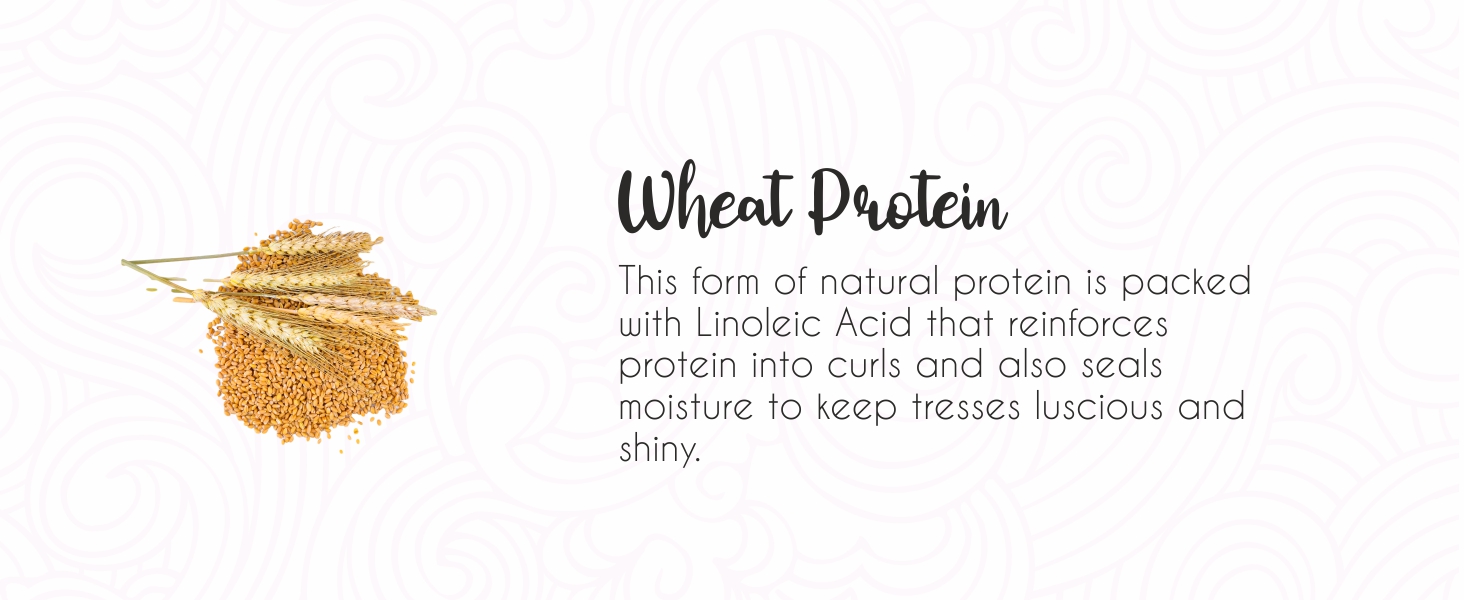 Wheat Protein for curly shiny hair, curl care product, cg friendly, wavy, curl moisturizer