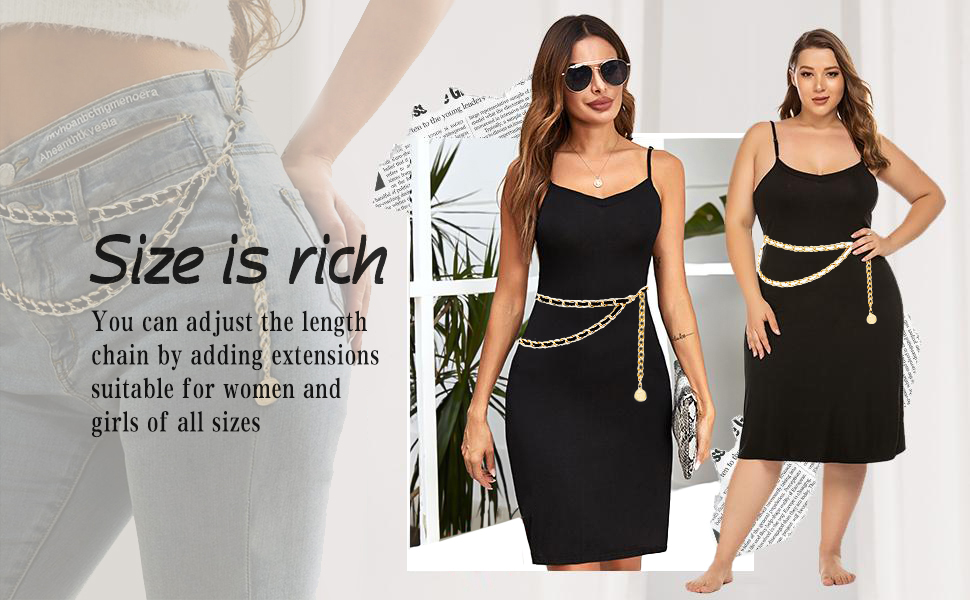 Metal Waist Chain Belt