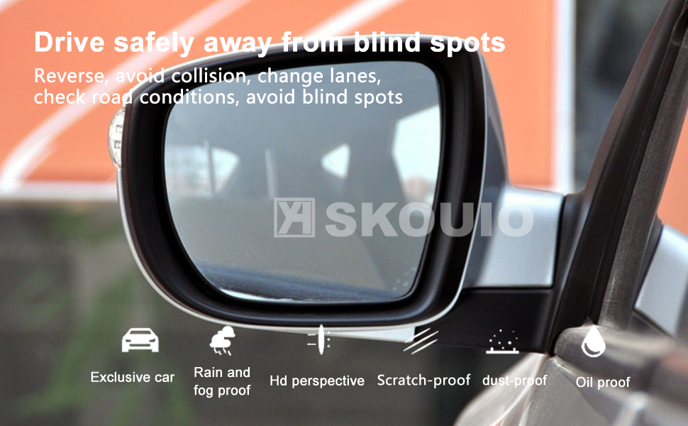 Driver Side Mirror Replacement Glass for Hyundai Tucson