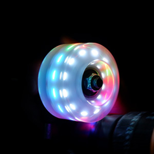 roller skate wheels light up