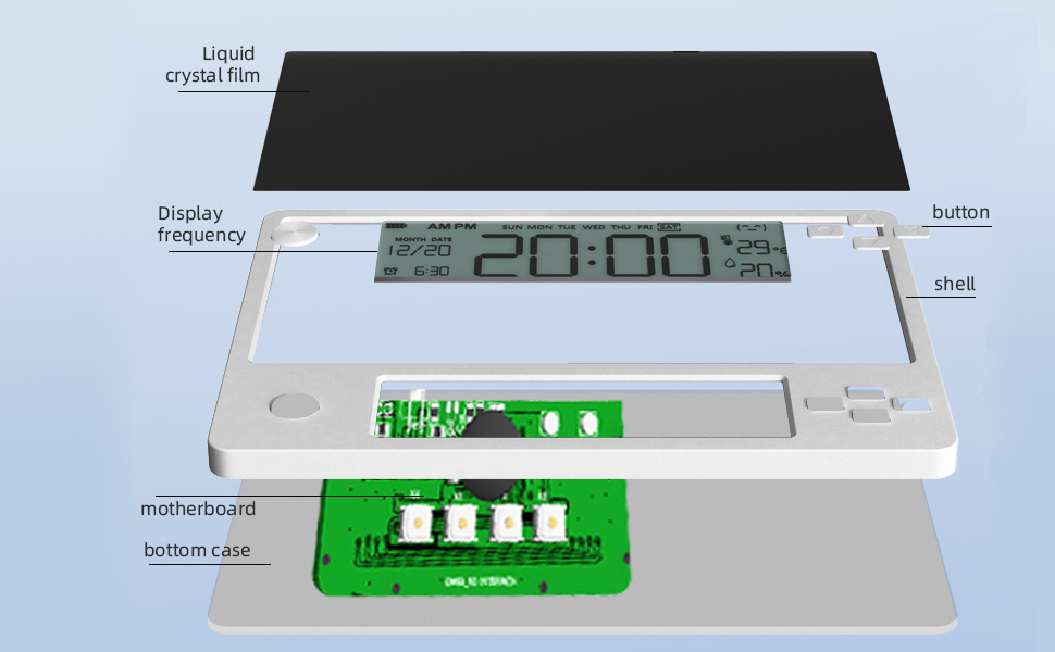 Electronic Calendar with Notepad