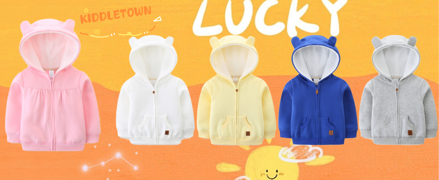 Baby Hooded Jacket with Ears