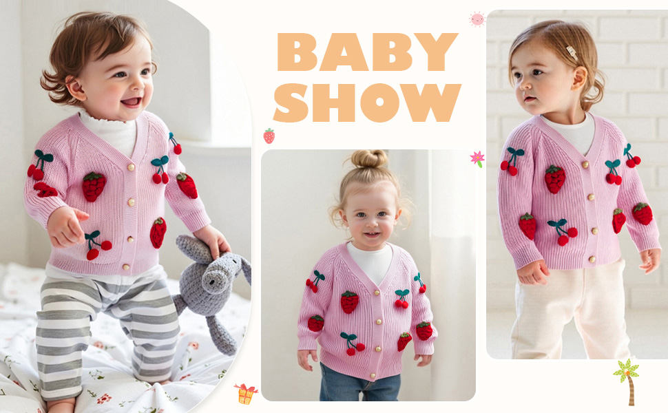 baby girl cardigan sweater