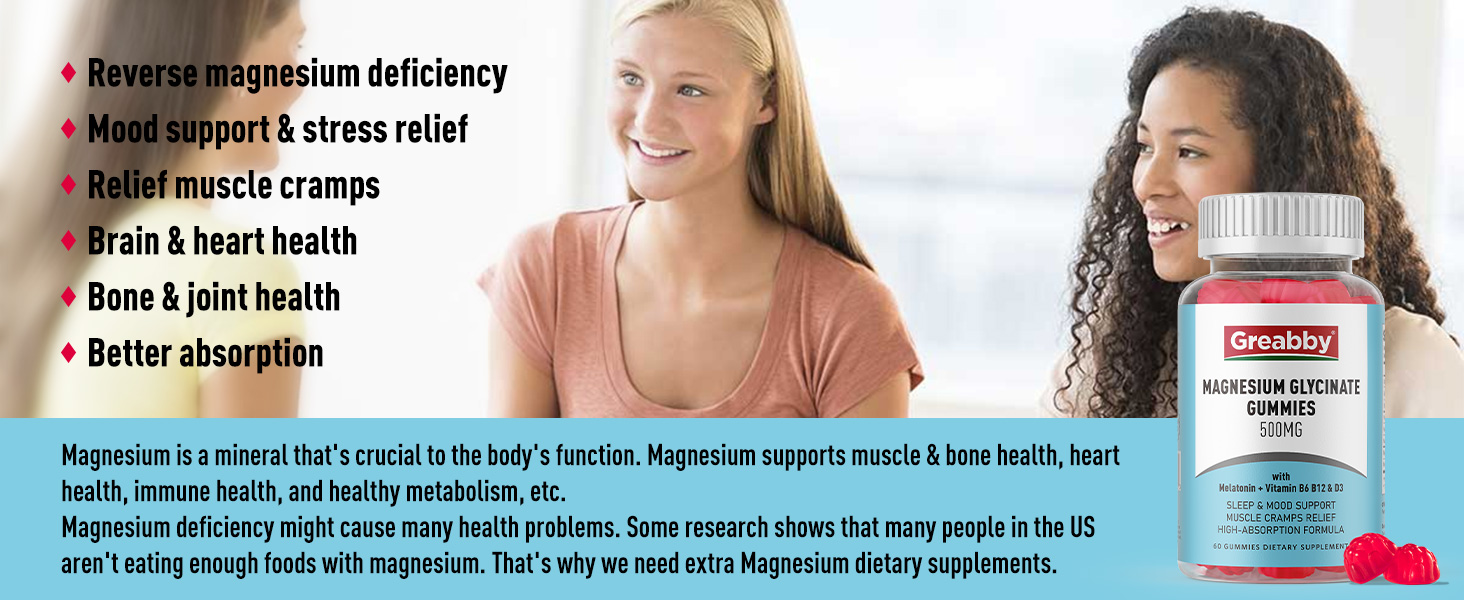 Magensium Glycinate Helps