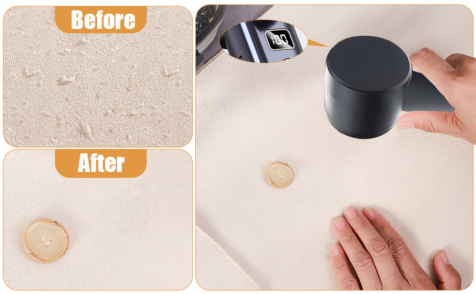 Electric Lint Remover 1200Mah Jumper Debobbler, Lint Shaver Usb Clothes