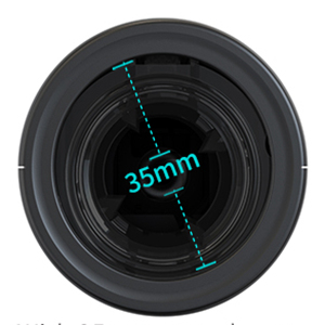 Extra-Large Outer Diameter bottle mouth