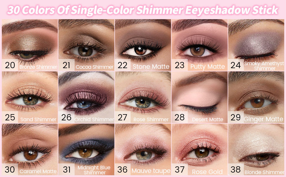 HHLTOH Kaely Pearl Black Shimmer Cream Eye Shadow