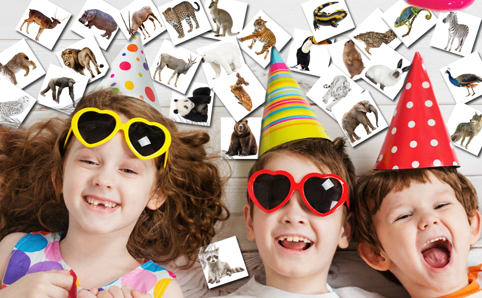 Jungle Animals tattoos for kids