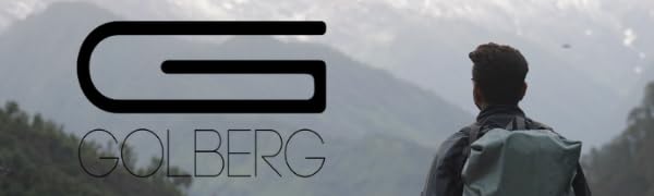 man looking at the mountains, goldberg theme in the back