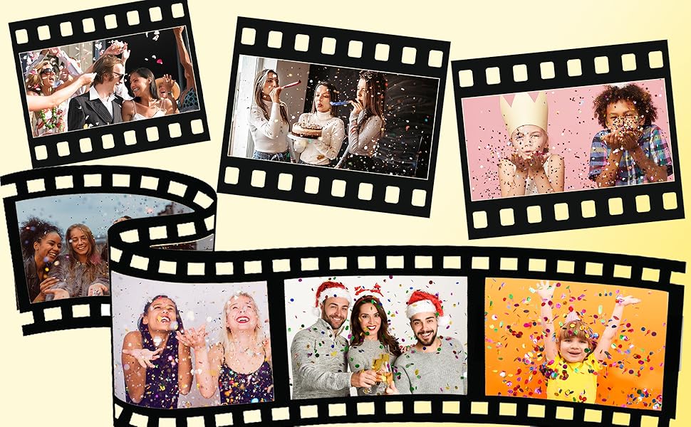 Confetti Poppers Cannons