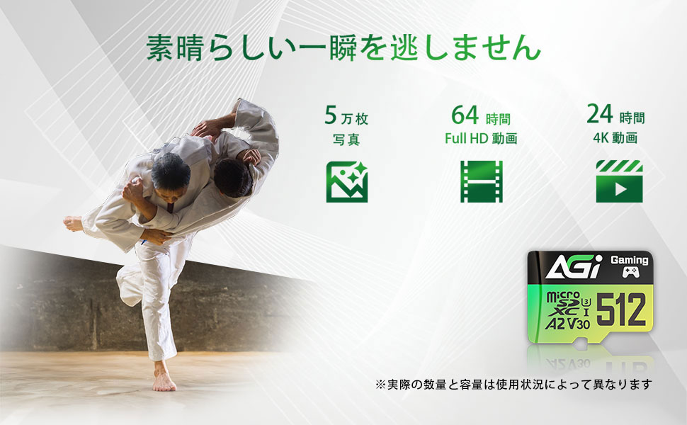 【数量限定】AGI 512GB MicroSD 高速 メモリカード A2 U3 Amazon | AGI 512GB MicroSD 高速 メモリカード A2 U3 V30 4K