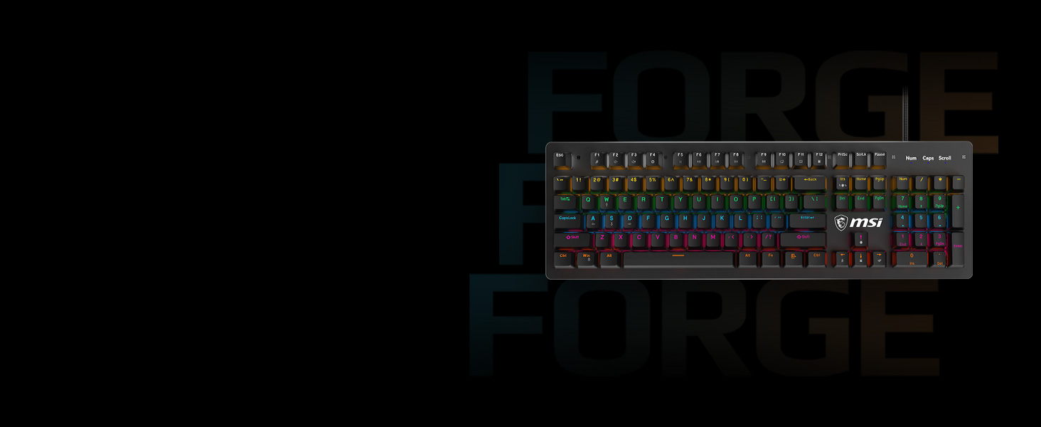 FORGE GK300 Gaming Keyboard