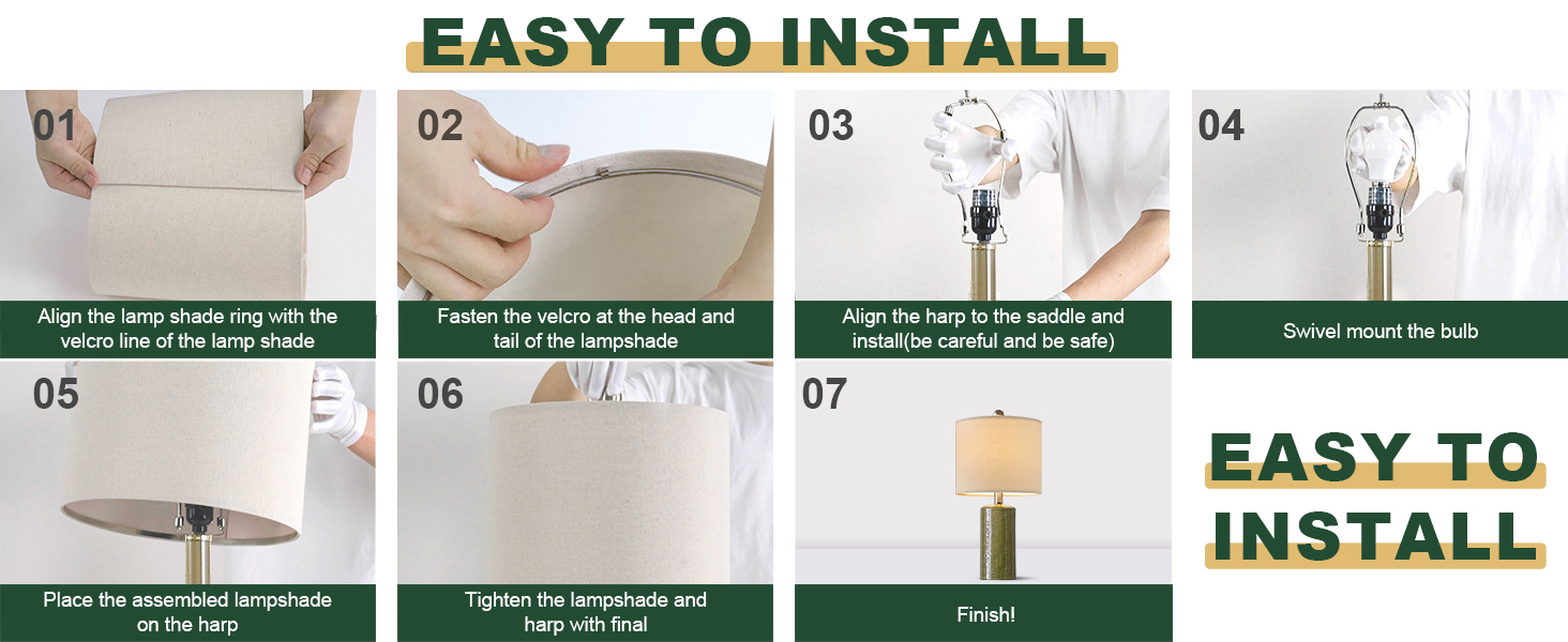 green lamp