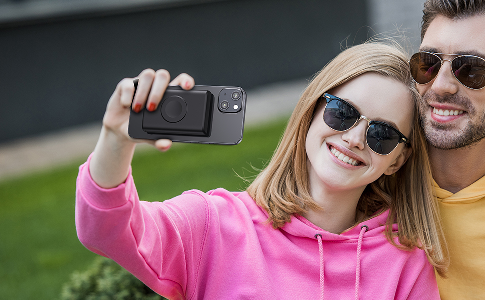 Mini Portable Apple Watch and Phone Charger, Compact