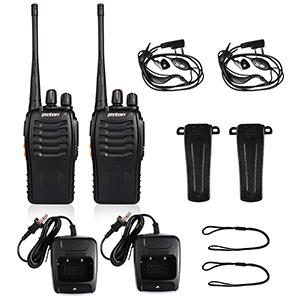 pxton Walkie Talkies include