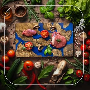 cute cutting boards epoxy