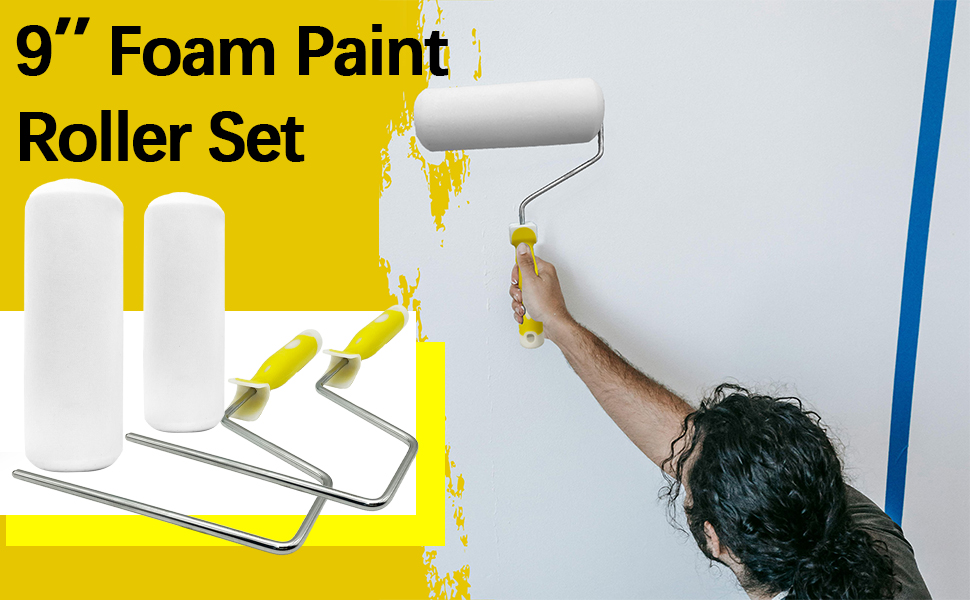 Foam Paint Roller Set