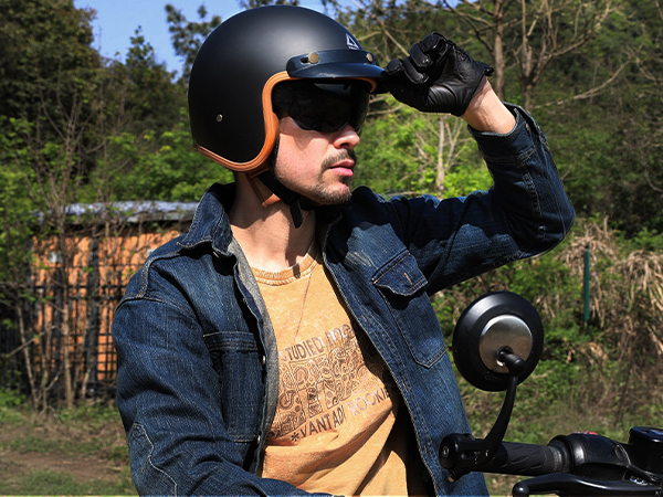 【SISANDI】TRIANGLE / H-CLASSIC Amazon.com: TRIANGLE 3/4 Motorcycle Helmet,Retro Vespa Open