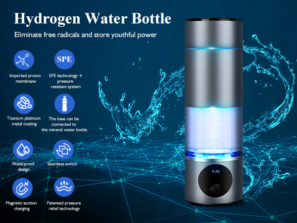 水素メーカー HYDROGEN SUPER RICH WATER 水素メーカー HYDROGEN SUPER RICH WATER 水素メーカー HYDROGEN